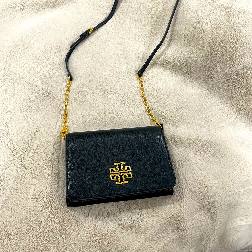 Tory Burch Britten combo leather crossbody